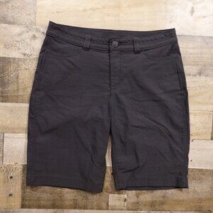 Eddie Bauer Women’s Guide‎ Bermuda Shorts Size 8 Black – Nylon Stretch Outdoor